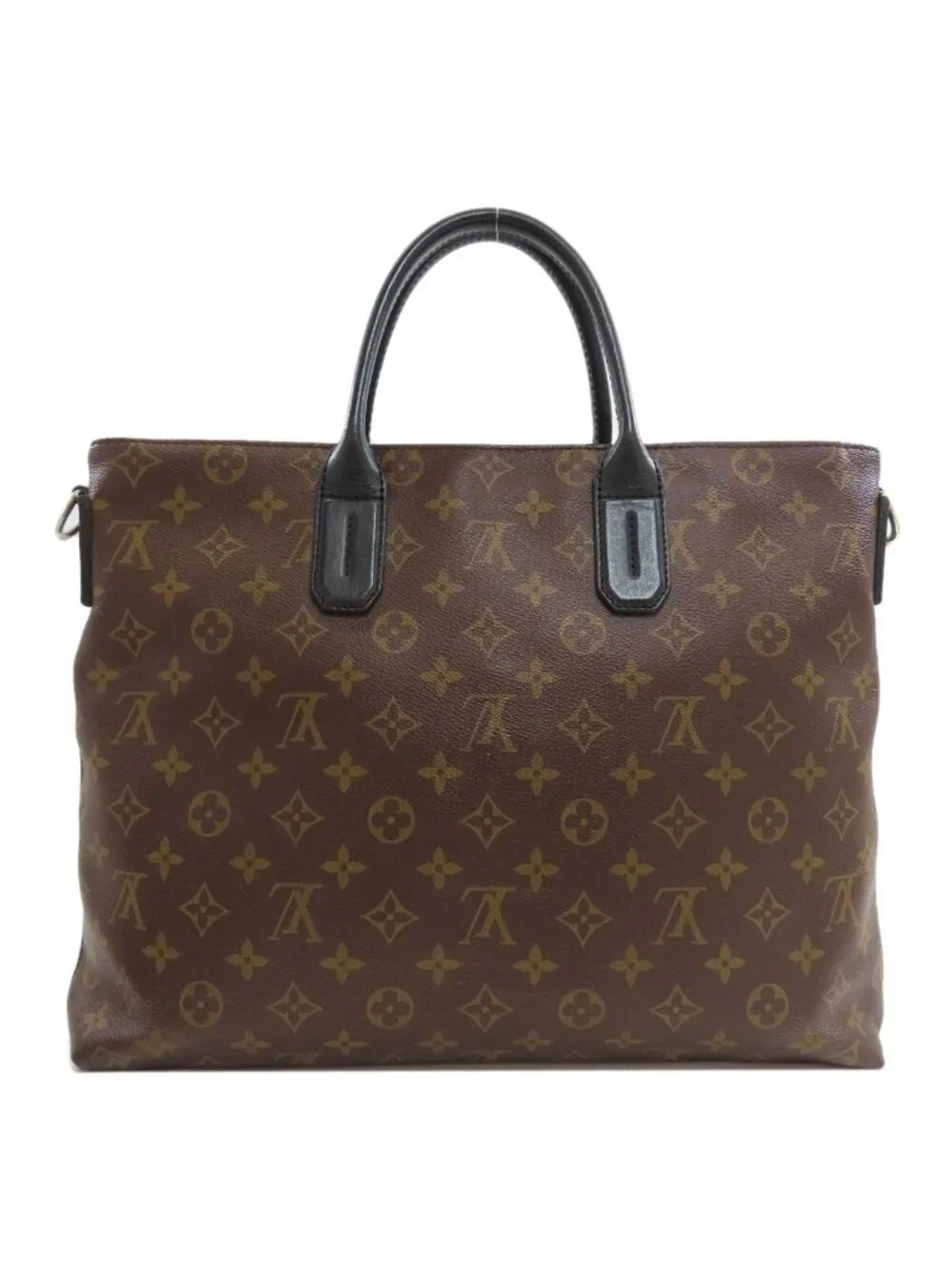 Louis Vuitton Monogram Macassar Business Bag Canvas